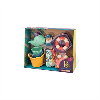 Wee B. Splashy Bathtime Playset