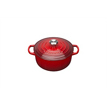Signature Cast Iron Round Casserole