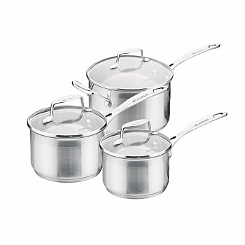 Impact 3 Piece Saucepan Set