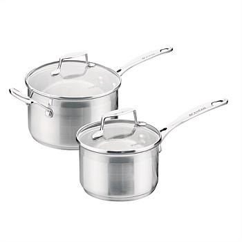 Impact 2 Piece Saucepan Set