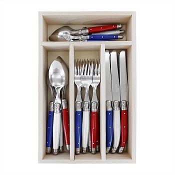 Cutlery Set 24 Piece Tricolour