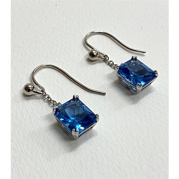 Skyfall Topaz sterling silver  drops