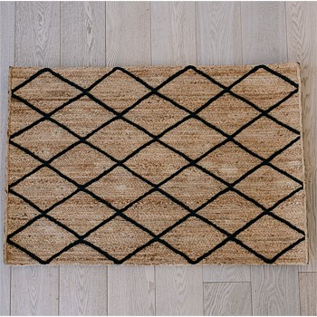 Diamond Jute Rug