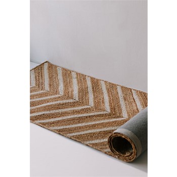 Chevron Jute Runner