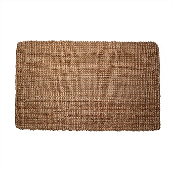 Jute Rug Bubble Brown