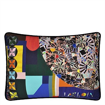 Mosaic Freak Multicolore Cushion