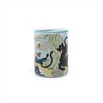 Blue Wave 10oz Coffee Cup - Laura Shallcrass - Artist Series