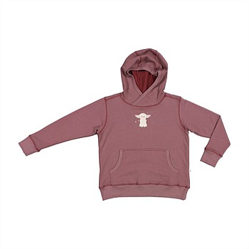 organic cotton / merino wool - slouch hoody