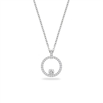 Swarovski Constella Circle Pendant, White