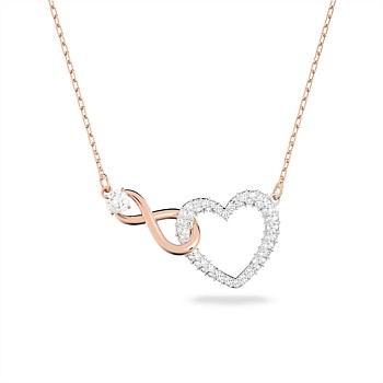 Swarovski Hyberbola Heart Necklace White