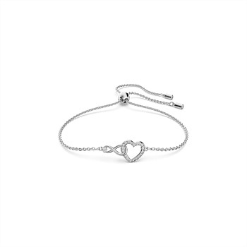 Swarovski Hyperbola Heart Bracelet White