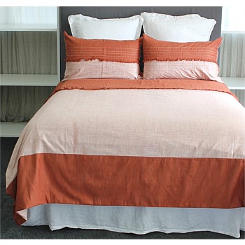 Stockton Cinnamon Duvet Set