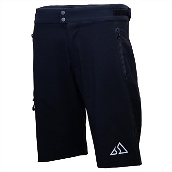 Mens Bold Black MTB Shorts