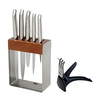 Pro Stainless Steel Block Set 7pc