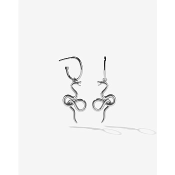 Medusa Signature Hoop Earring