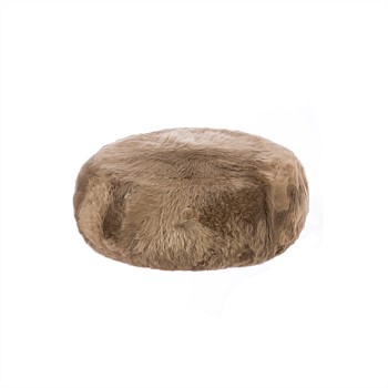 Longwool Sheepskin Ottoman