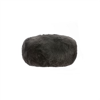 Longwool Sheepskin Ottoman