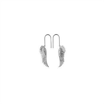 Mini Cupid''s Wings Earrings