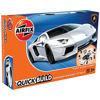 Airfix Quickbuild Lamborghini Aventador White Model Kit