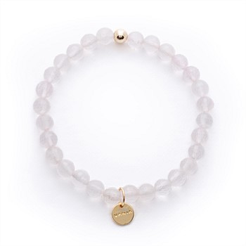 Amuleto Bracelet Rose Quartz 6mm