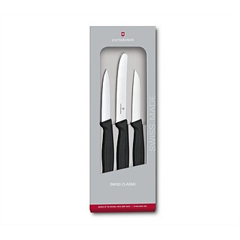 Victorinox Classic 3pce Paring Knife Set