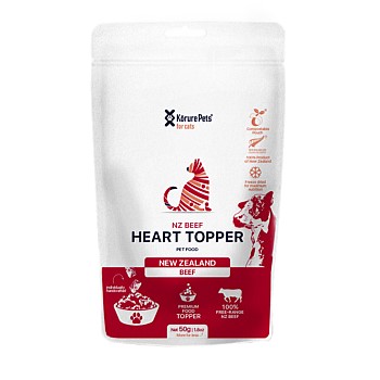 Cat Nz Beef Heart Topper