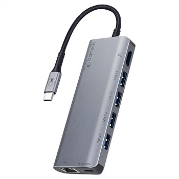 Long-Life 7 in 1 Multiport Hub (Space Grey)