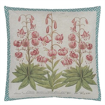 Crown Lily Canvas Cushion