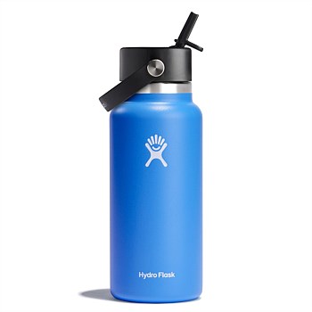 946ml Insulated Drink Bottle with Flex Straw Cap