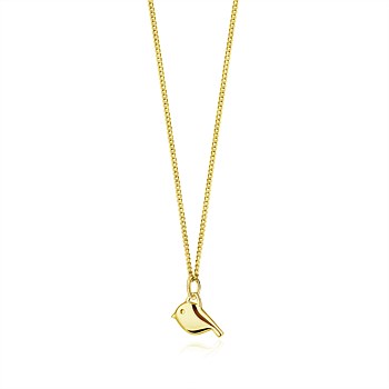 Robin Pendant Gold Plate