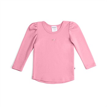 Merino Puff Sleeve Top  Fall Fiesta Collection