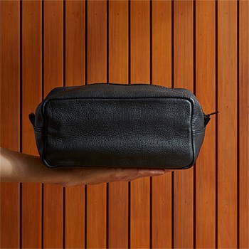 Marlo Leather Wash Bag