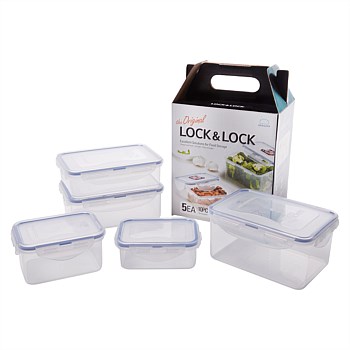 Classic 5 Piece Rectangular Set with Gift Box