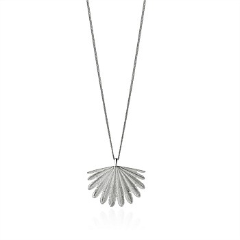 Fan Tail Pendant Sterling Silver