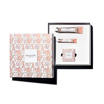 Face trio: Cr�me de Rosto Facial Moisturiser + Lip Cream + Facial Cleansing Soap
