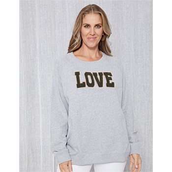 Sweater Grey Marle Love