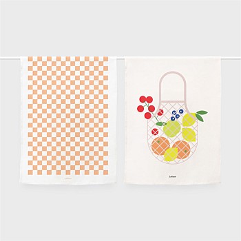 Lettuce Tea Towel Set