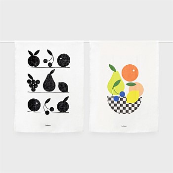 Lettuce Tea Towel Set