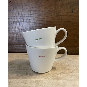 Bucket Mugs - Kia Ora & Aroha (Set of 2)