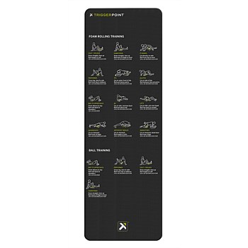 Mobility Exercise 5MM Mat with 16 images