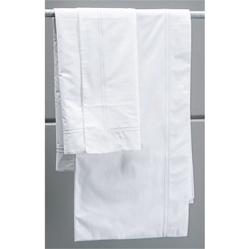 Livorno White/White Oxford Pillowcase