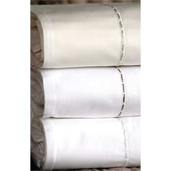 Milano Ivory Flat Sheet