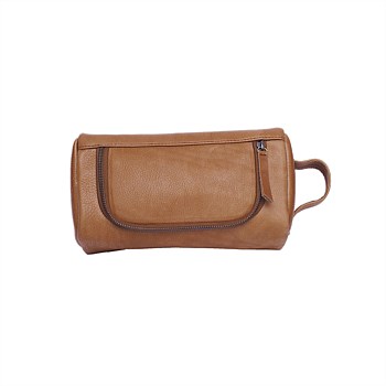 The Ralph: Men's Leather Toiletry Bag