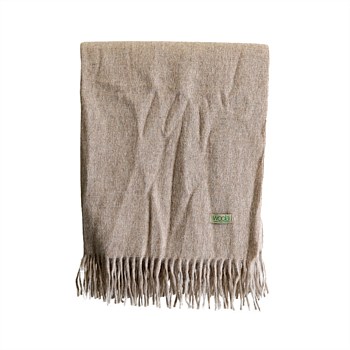 Classic Alpaca and Merino Throw