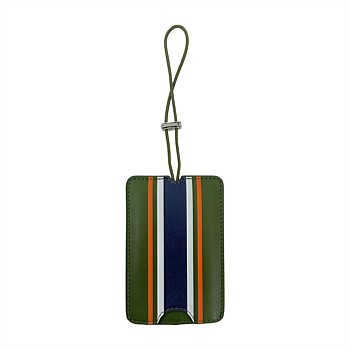 MENS Stripe Luggage Tag  set x 2