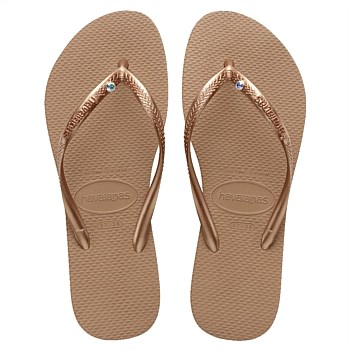 Slim SW II Crystal Flip Flops