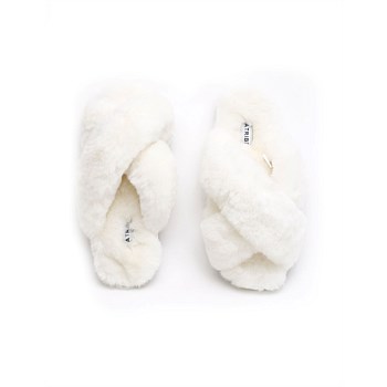 Cross Over Sheepy Slipper