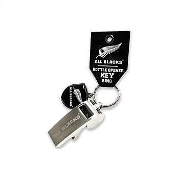 Whistle Bottle Opener Keyring