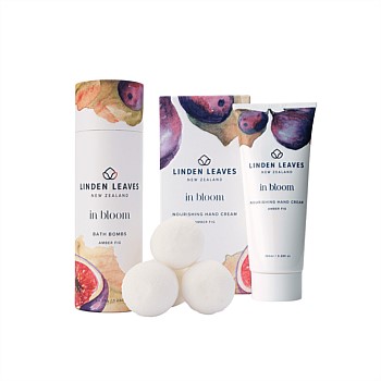 Amber Fig Hand Cream and Bath Bombs