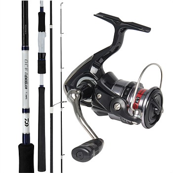 RX LT 4000 / Exceler Oceano 762MHFS-NZ - Softbait Fishing Set